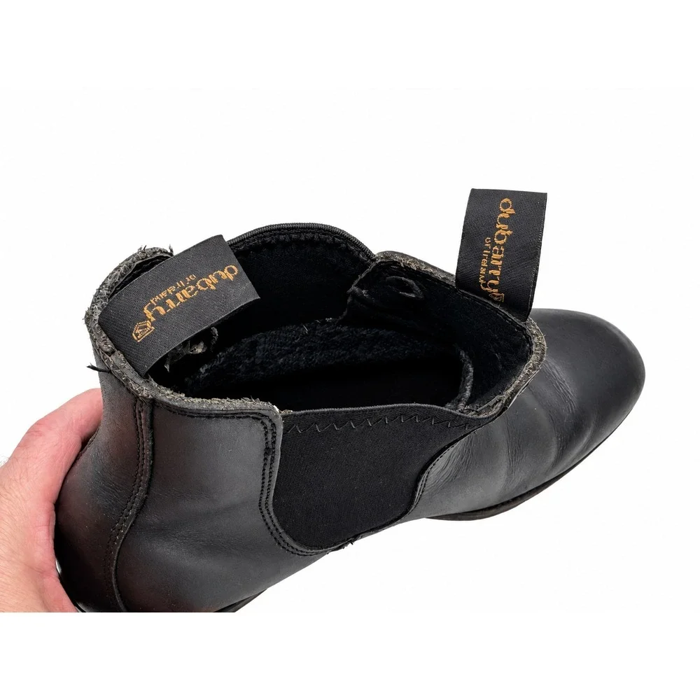 Dubarry Kerry Chelsea Boots Mens EU 46 Black Leather Gore-Tex Pull On